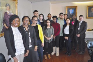Students Meet Mount Sinai Staff Who Have Walked the Same Path